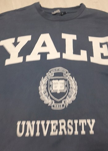 Mavi Baskılı Sweatshirt - Görsel 4