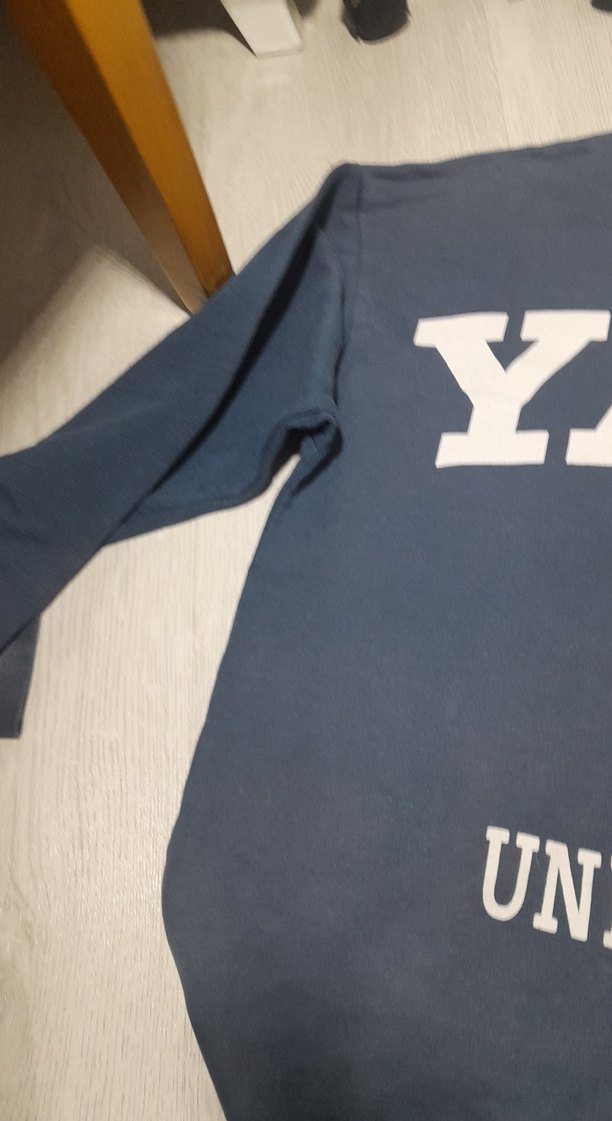 Mavi Baskılı Sweatshirt - Görsel 3