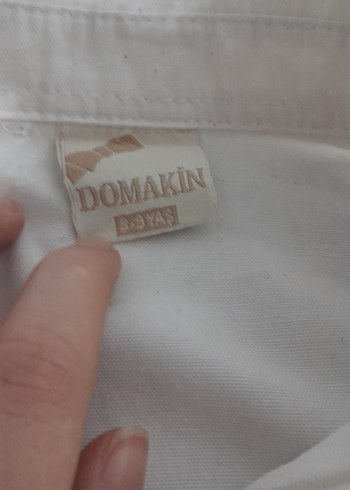 Erkek Çocuk Beyaz Keten Gömlek - Görsel 4