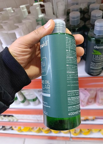 Dermokil Çay Ağacı Yağlı Micellar Makyaj Temizleyici - Görsel 2