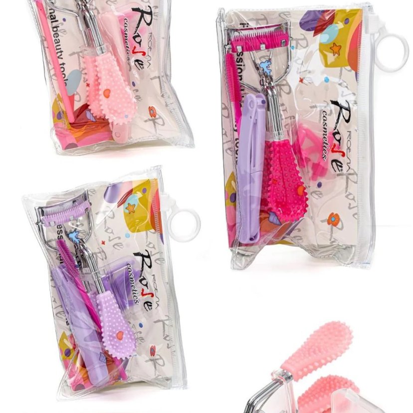 Renkli Kirpik Kıvırıcı Seti Pembe - Görsel 2