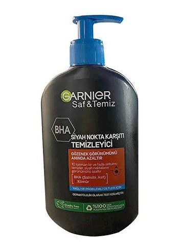 Garnier Saf & Temiz BHA Kömür Siyah Nokta Temizleyici - Görsel 2