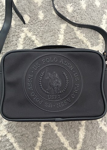 U.S Polo Assn. Us Polo Assn Gri Kadin Omuz Cantasi Orjinal