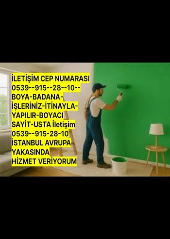 İstanbul da boya işleriniz yapılır - Görsel 4