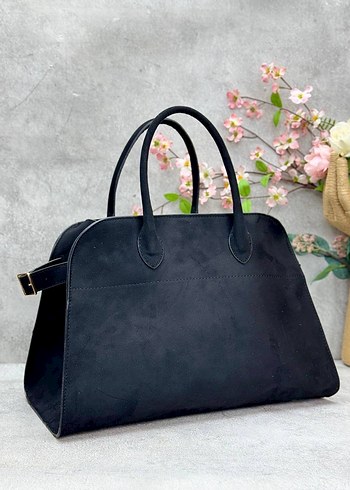 The Row Siyah Deri Kol Çantası - Görsel 9