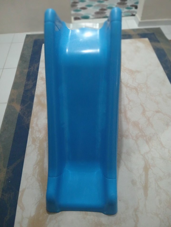 Mavi Kaydırak ve Gri Merdivenli Çocuk Oyun Eşyası erkek içindir - Görsel 2