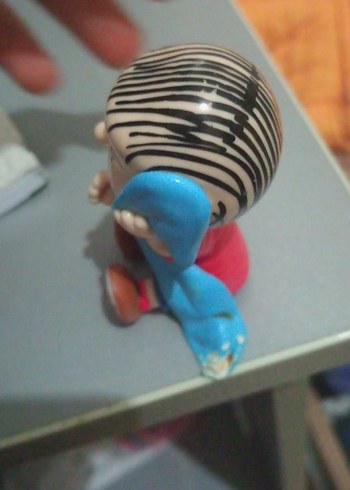 Mavi Battaniyeli Renkli Aksiyon Figürü - Görsel 5