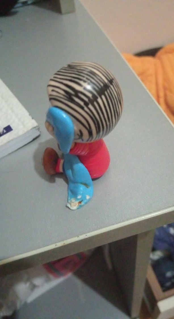 Mavi Battaniyeli Renkli Aksiyon Figürü - Görsel 2