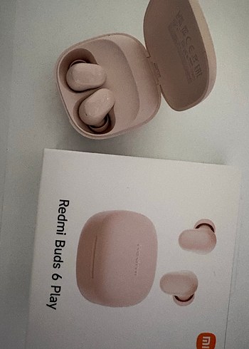 Bej Redmi Buds 6 Play Kablosuz Kulaklık - Görsel 2