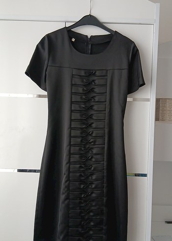 Mor Detaylı Elbise - Görsel 3