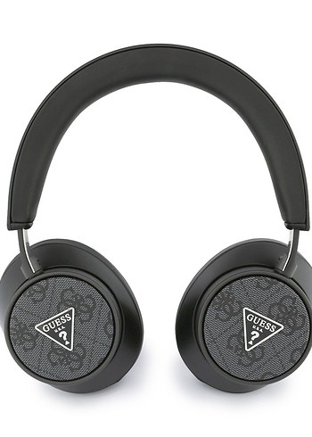 Guess Orjinal Lisanslı ENC PU 4G Desenli Üçgen Logolu Kulak Üstü - Görsel 2