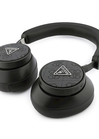 Guess Orjinal Lisanslı ENC PU 4G Desenli Üçgen Logolu Kulak Üstü - Görsel 3