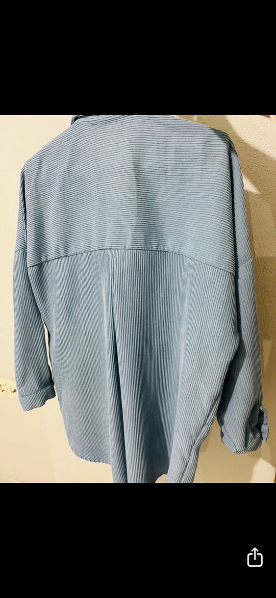 Armonika gömlek 36/38 S/M mavi - Görsel 2