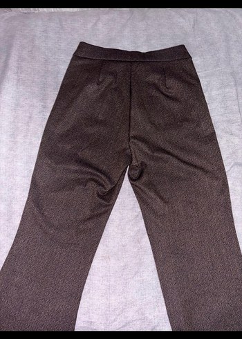 kahverengi ispanyol paça pantolon - Görsel 3