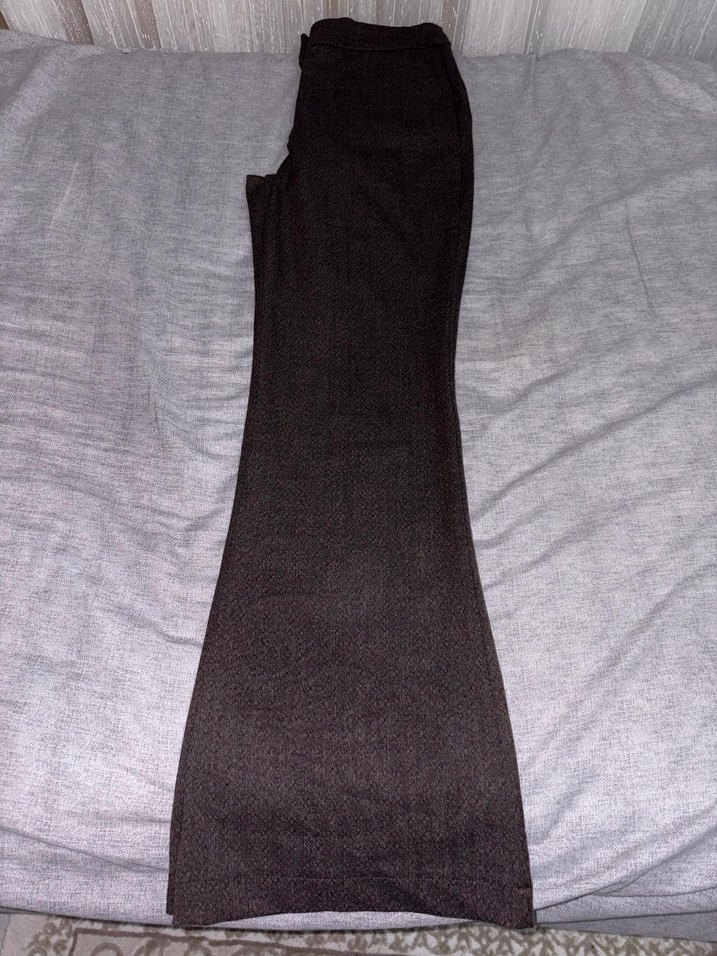 kahverengi ispanyol paça pantolon - Görsel 4