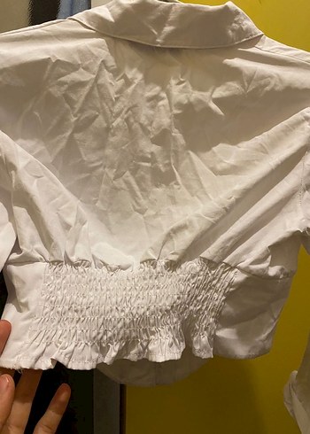 Beyaz  Kadın Gömlek - Görsel 5