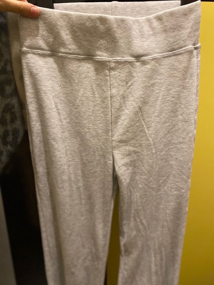 Bershka Gri Rahat Kesim Kadın Eşofman Altı - Görsel 2