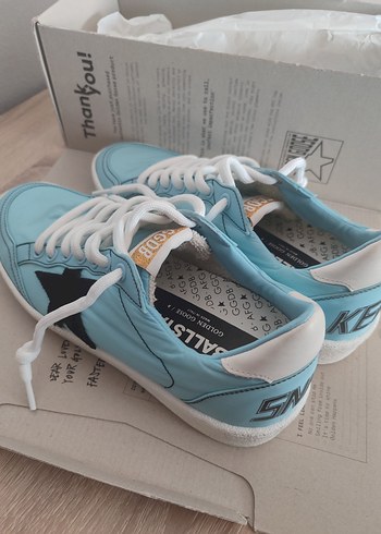 Golden Goose BallStar Mavi Kadın Sneaker - Görsel 5