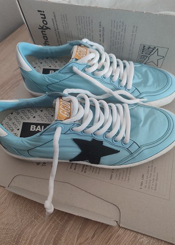 Golden Goose BallStar Mavi Kadın Sneaker - Görsel 4