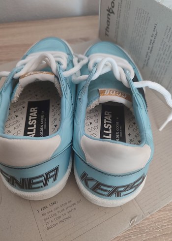 Golden Goose BallStar Mavi Kadın Sneaker - Görsel 6