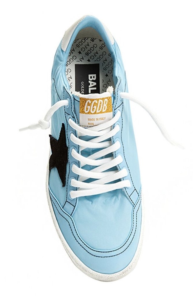 Golden Goose BallStar Mavi Kadın Sneaker - Görsel 3