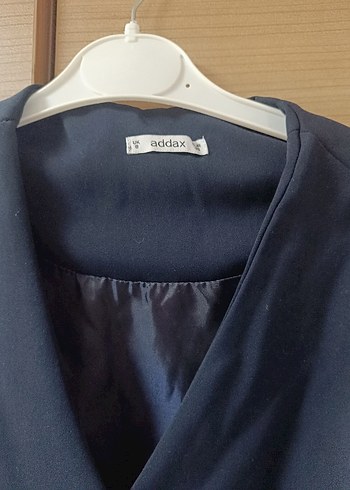 addax yelekli takım lacivert - Görsel 2