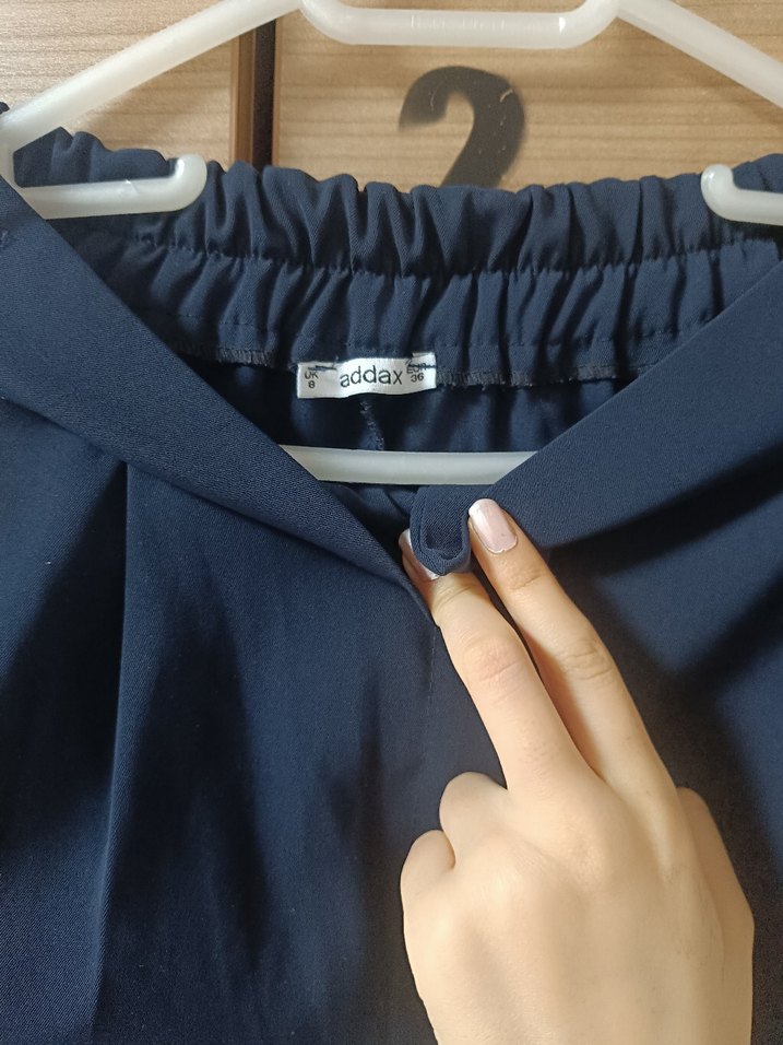 addax yelekli takım lacivert - Görsel 3