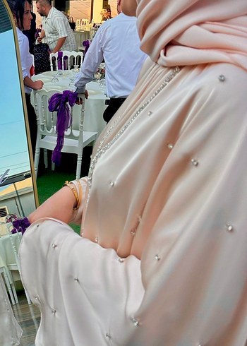 Tesettür abiye Elbise - Görsel 2