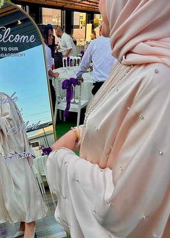 Tesettür abiye Elbise - Görsel 6