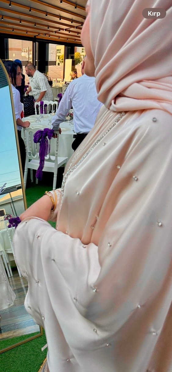 Tesettür abiye Elbise - Görsel 2