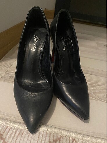 35 Beden siyah Renk Stiletto 35 numara