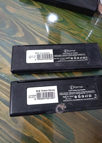 Flormar Mavi Tonlarda Göz Farı Paleti - Görsel 2