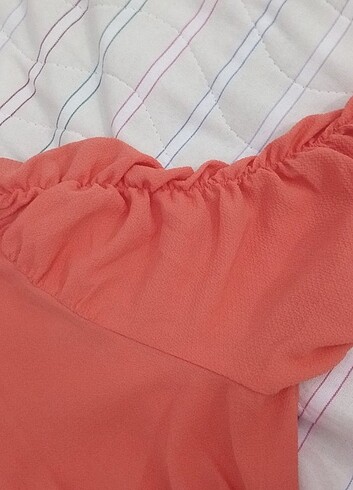 m Beden turuncu Renk #gunlukelbise#