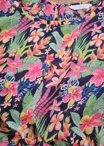 Kız Çocuk Renkli Bohem Poncho - Görsel 4