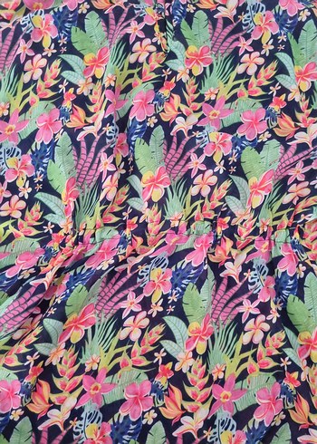 Kız Çocuk Renkli Bohem Poncho - Görsel 7