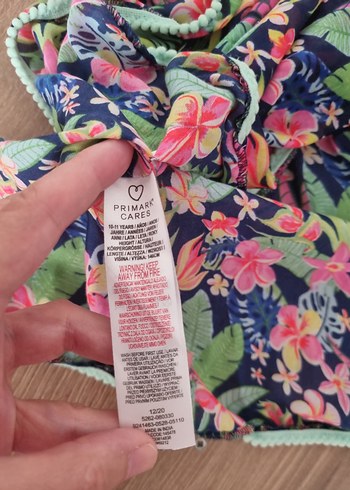 Kız Çocuk Renkli Bohem Poncho - Görsel 8