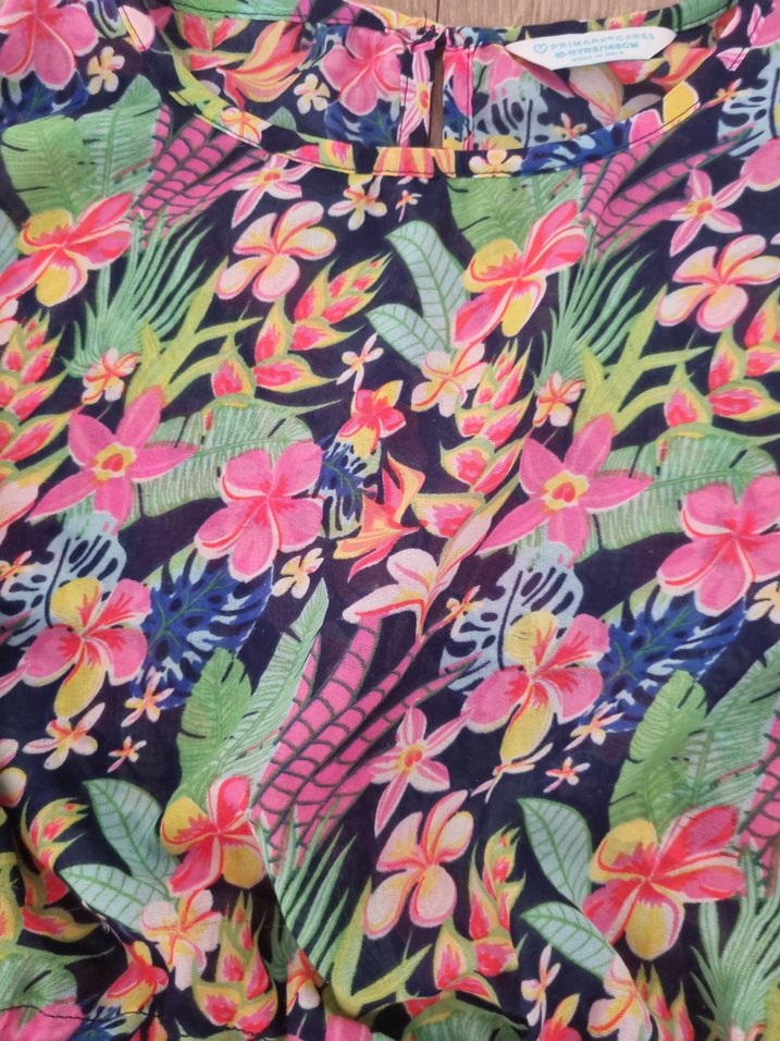 Kız Çocuk Renkli Bohem Poncho - Görsel 4