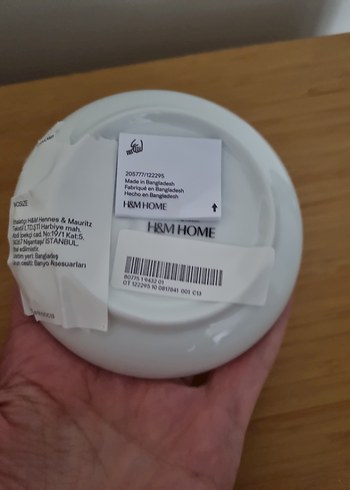 H&M Beyaz Bohem Desenli Tabak - Görsel 2