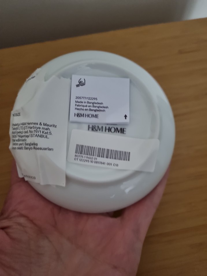 H&M Beyaz Bohem Desenli Tabak - Görsel 2