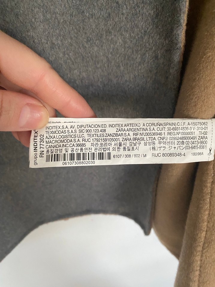 Zara Erkek Yün Kaban - Görsel 3