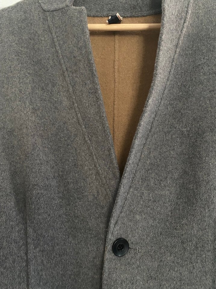 Zara Erkek Yün Kaban - Görsel 2