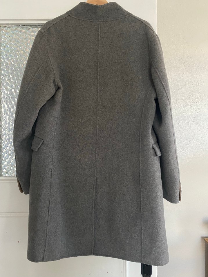 Zara Erkek Yün Kaban - Görsel 5