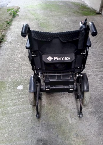 Kara Renk Elektrikli Engelli Tekerlekli Sandalye - Görsel 5