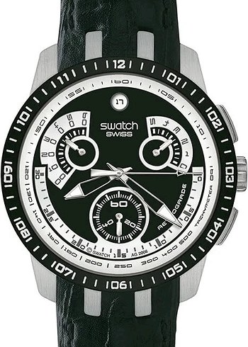 Swatch İrony Chrono Retrograde Black Haze