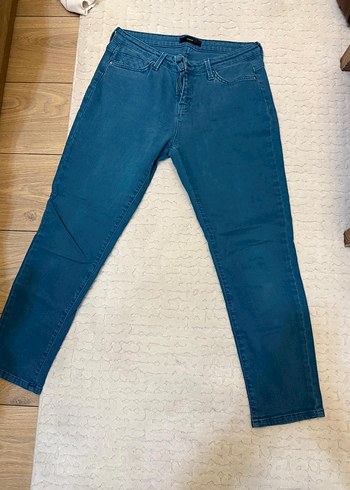 Roman Marka Turkuaz Kadin Denim Regular Fit Pantolon