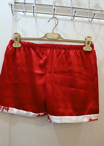 Kırmızı Çiçekli Midi Kadın Sabahlık - Görsel 10