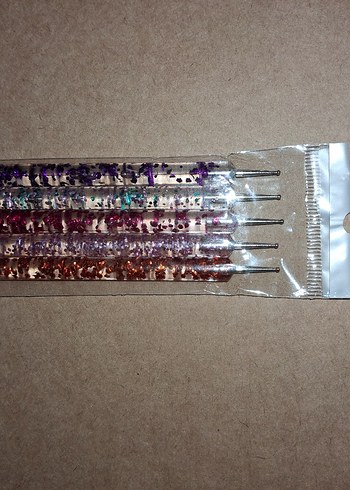 Renkli Tırnak Süsleme Seti 5'li - Görsel 6