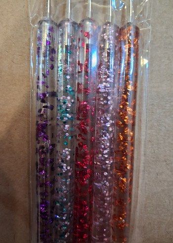 Renkli Tırnak Süsleme Seti 5'li - Görsel 4