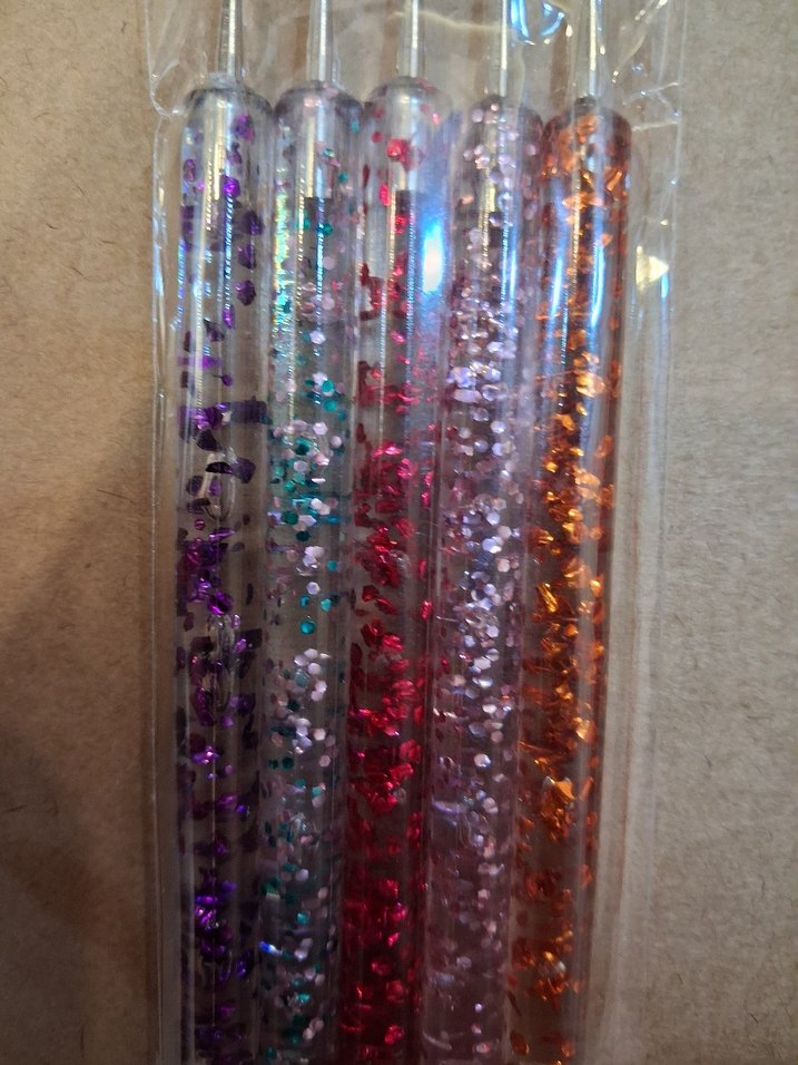 Renkli Tırnak Süsleme Seti 5'li - Görsel 4