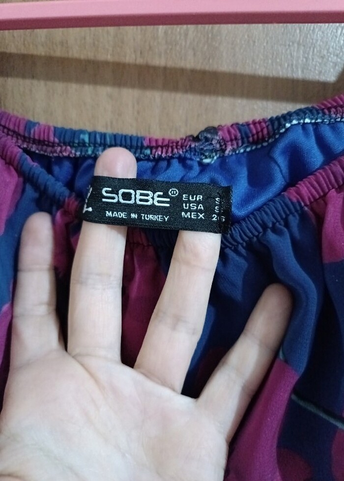 Şifon uçuş uçuş elbise  - Görsel 4